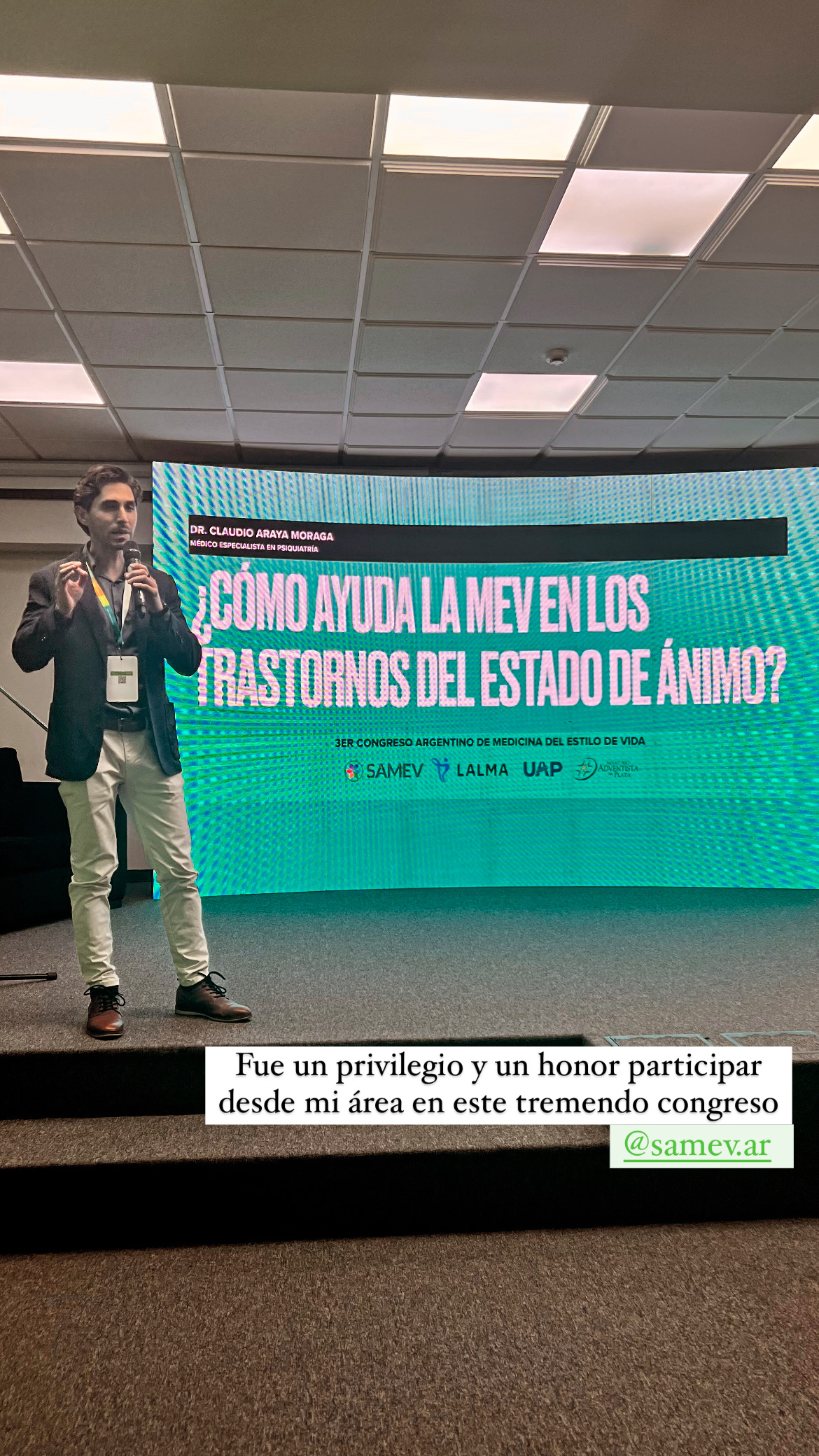 Congreso SAMEV Argentina